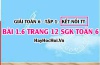 Giải bài 1.6 trang 12 Toán 6 Tập 1 SGK Kết nối tri thức
